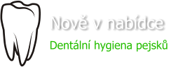 Nově v nabídce Dentální hygiena pejsků